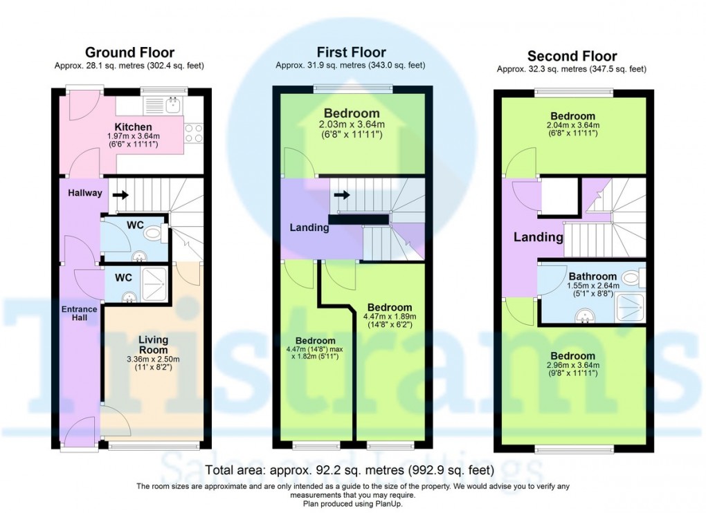 Floorplan for Bluecoat Close, City Centre