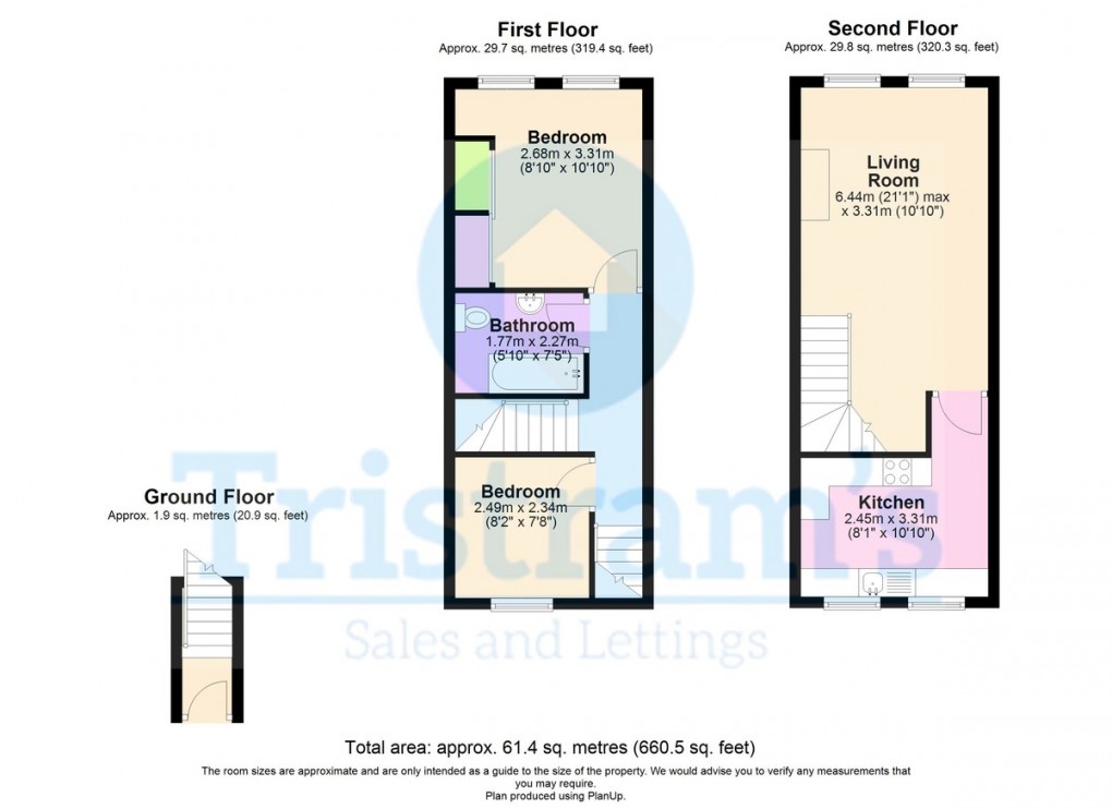 Floorplan for Lambley House, Nottingham