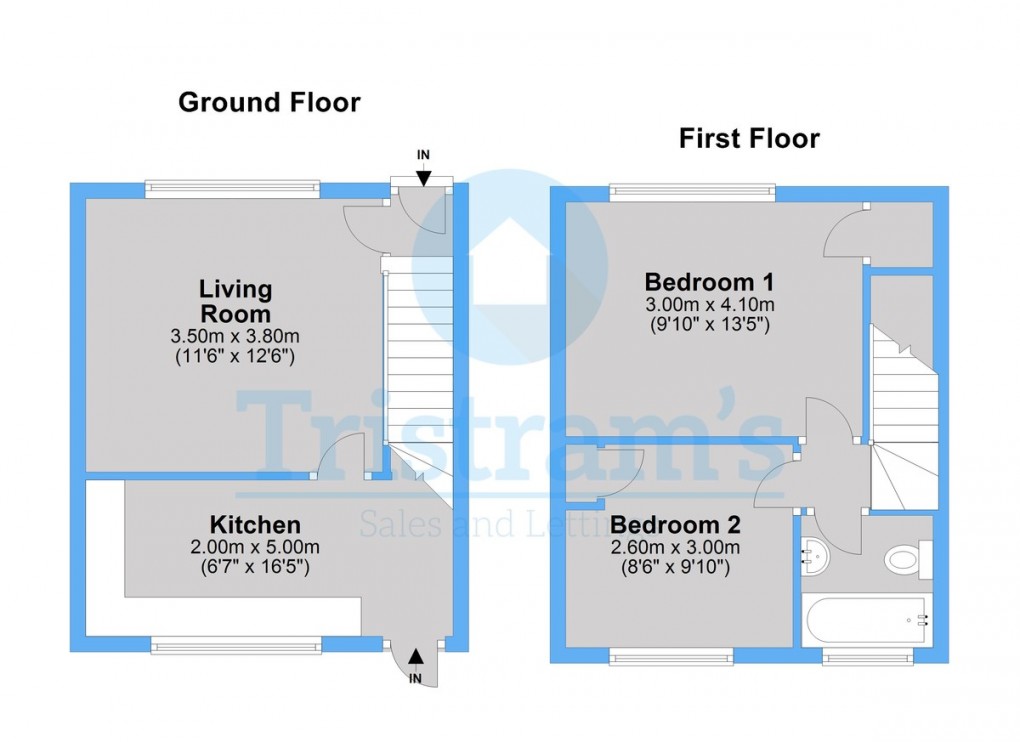 Floorplan for Manton Crescent, Beeston