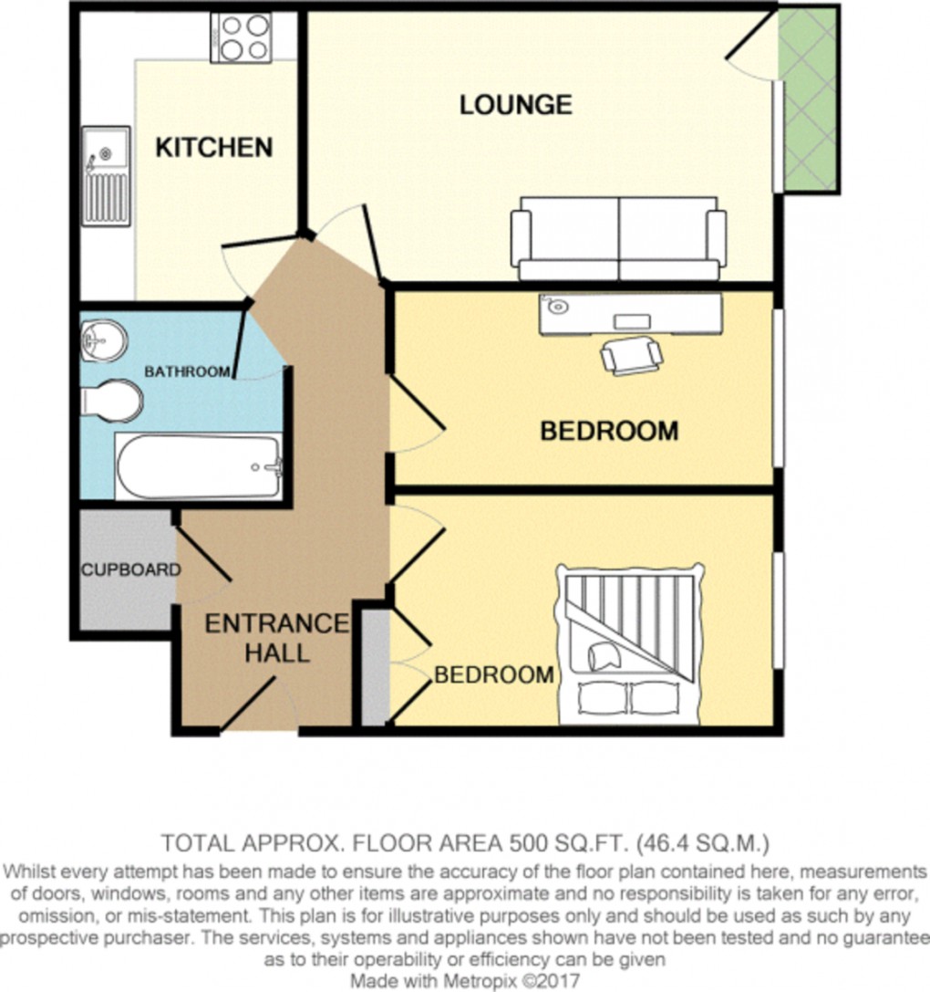 Floorplan for Ropewalk Court , City Centre