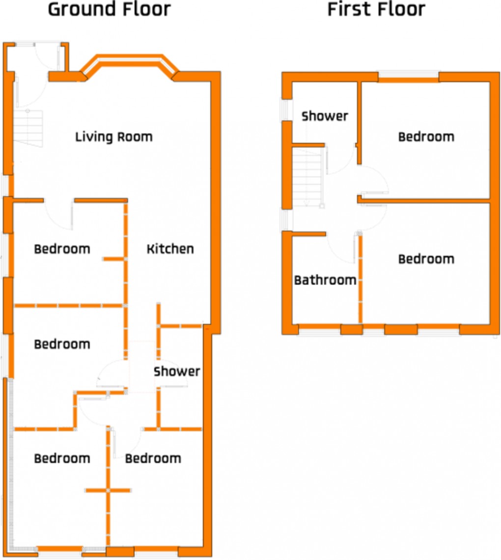 Floorplan for Beeston Road, Radford