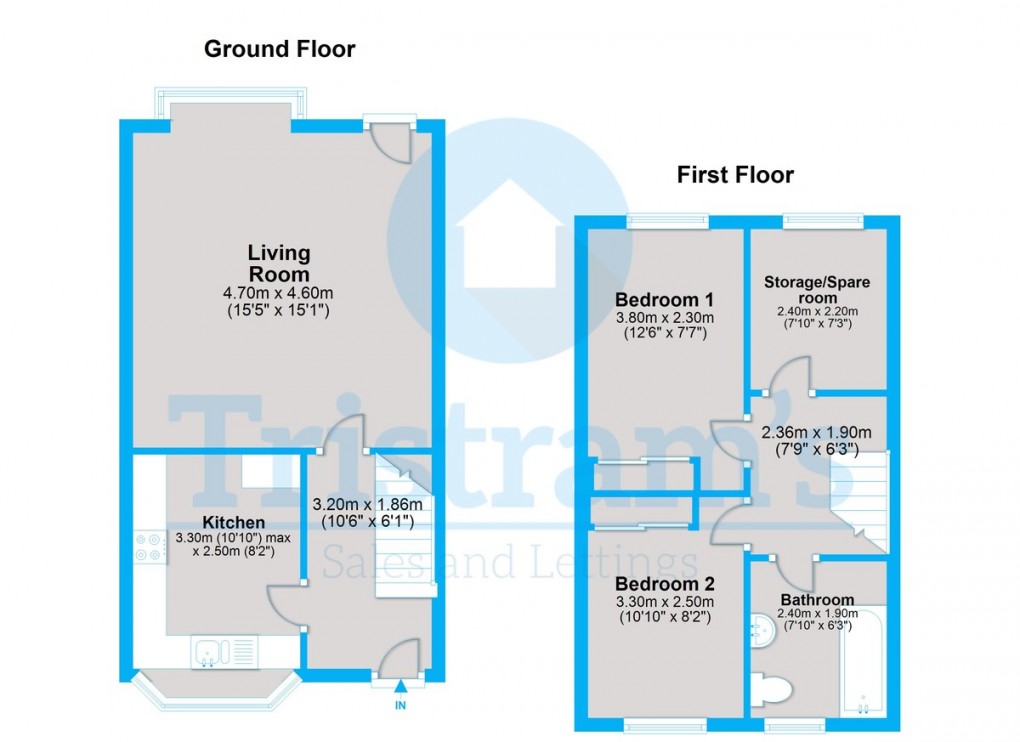 Floorplan for Saxon Green, Dunkirk