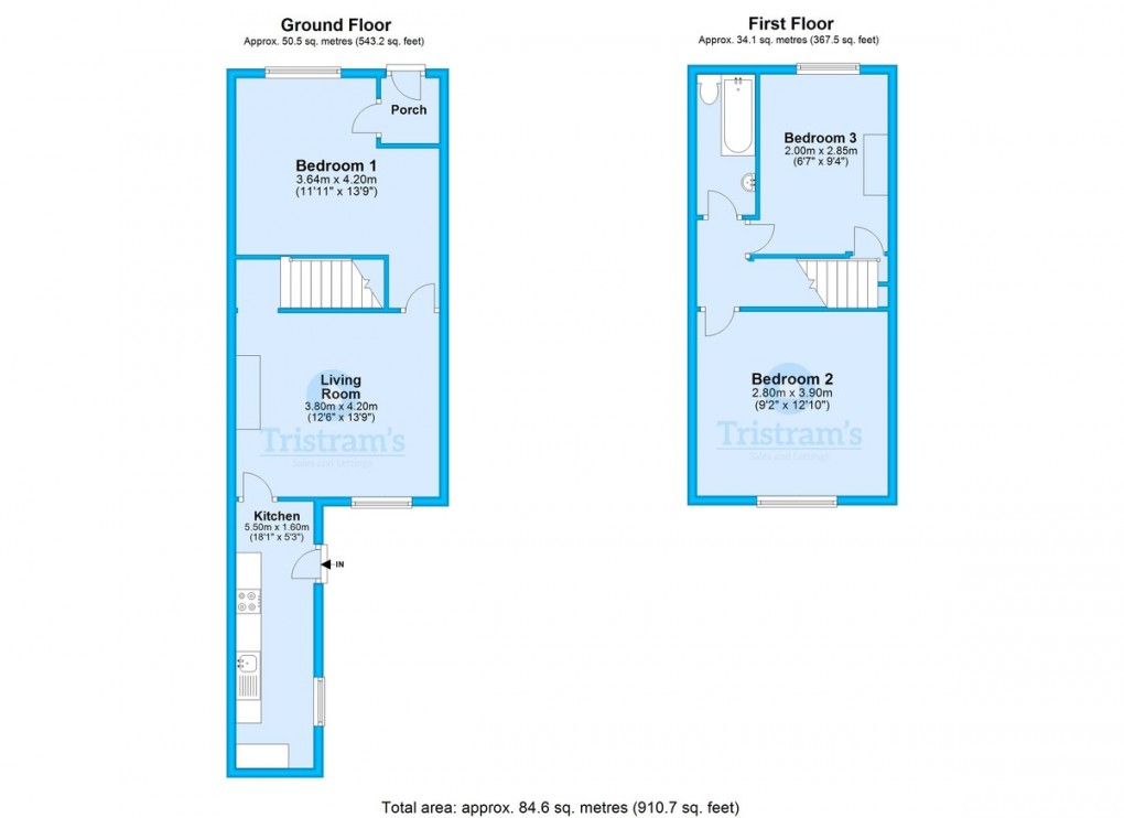 Floorplan for Wilford Lane, West Bridgford