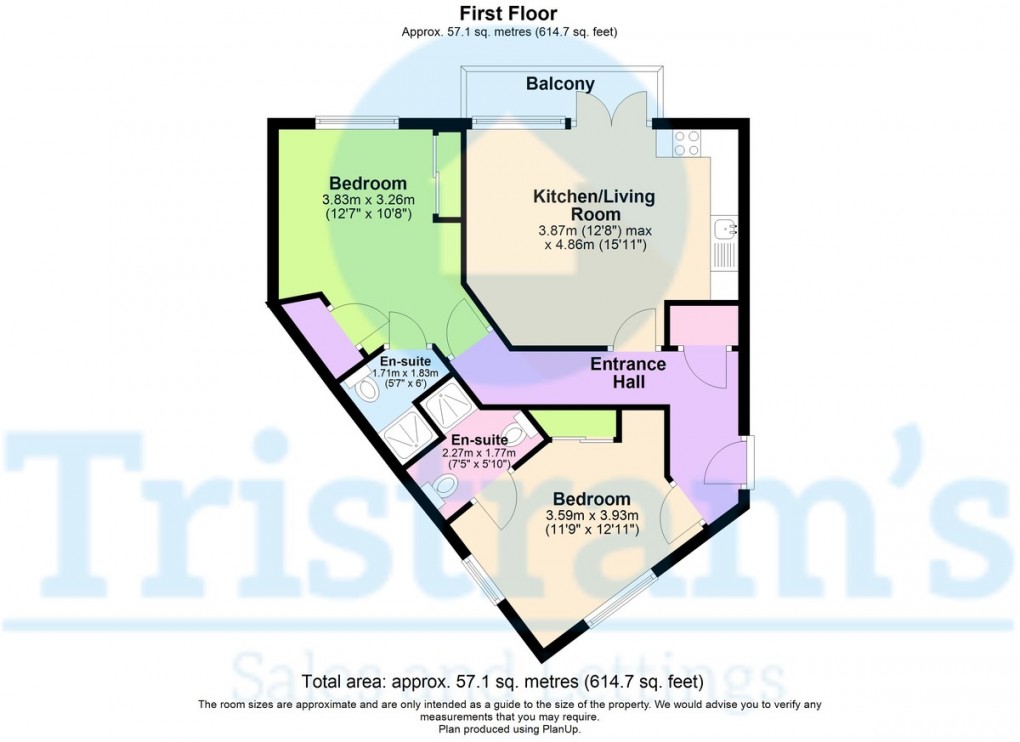 Floorplan for Park View Court, West Bridgford