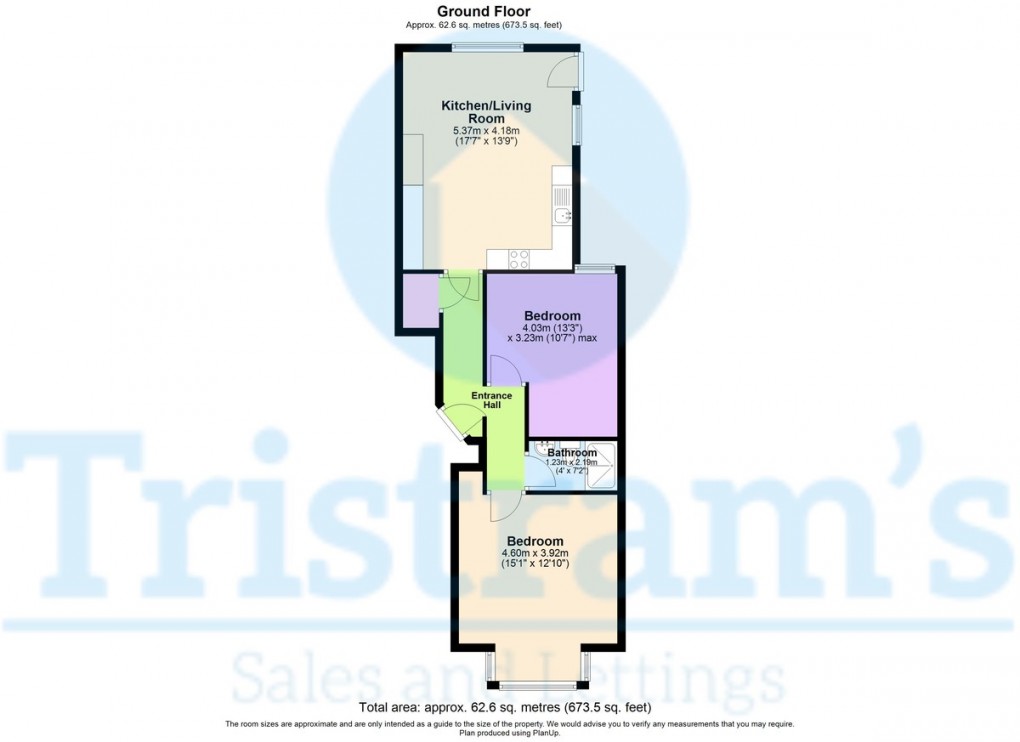 Floorplan for Loughborough Road, West Bridgford