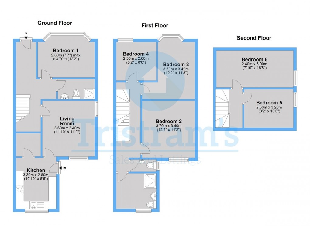 Floorplan for Lenton Boulevard, Lenton