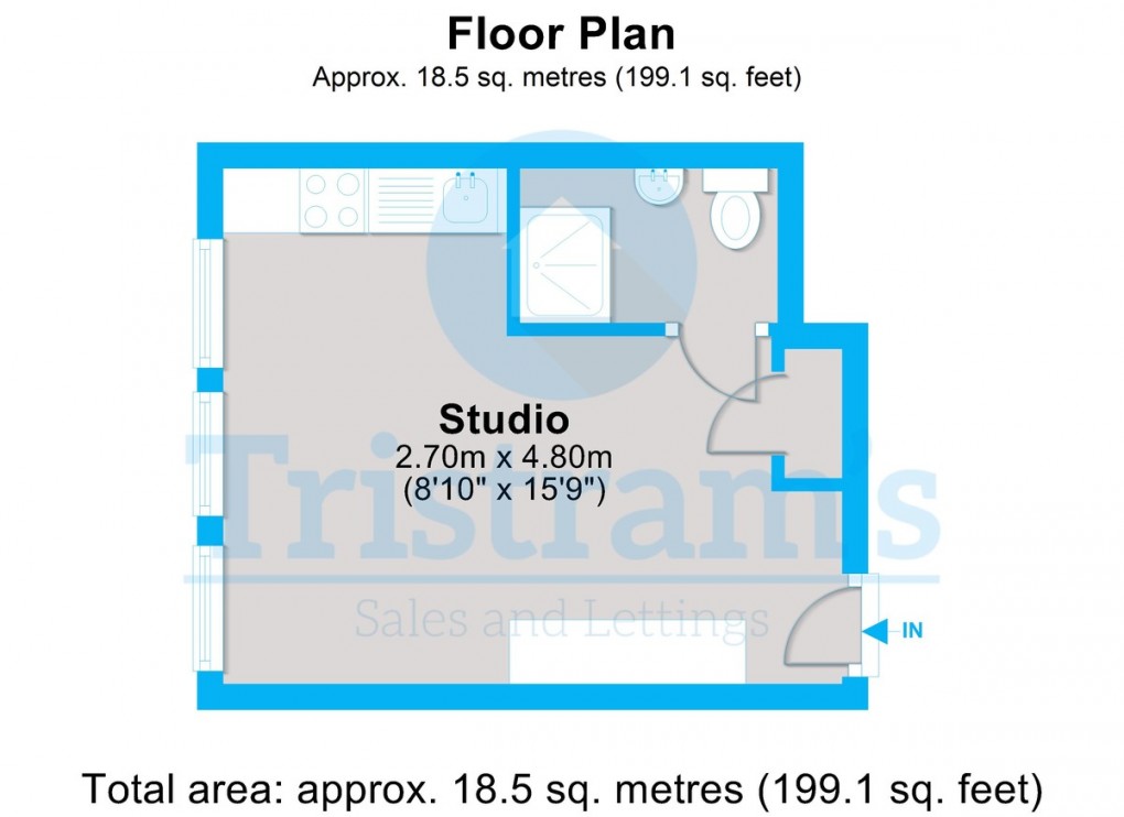 Floorplan for Maid Marian House, City Centre