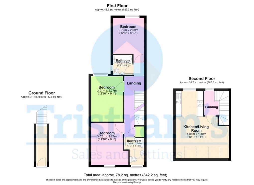 Floorplan for Trent Boulevard, West Bridgford