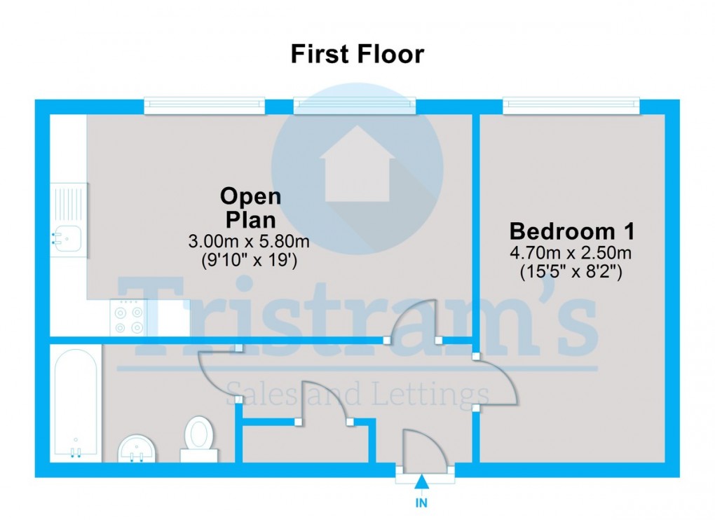 Floorplan for Hartley Road, Radford