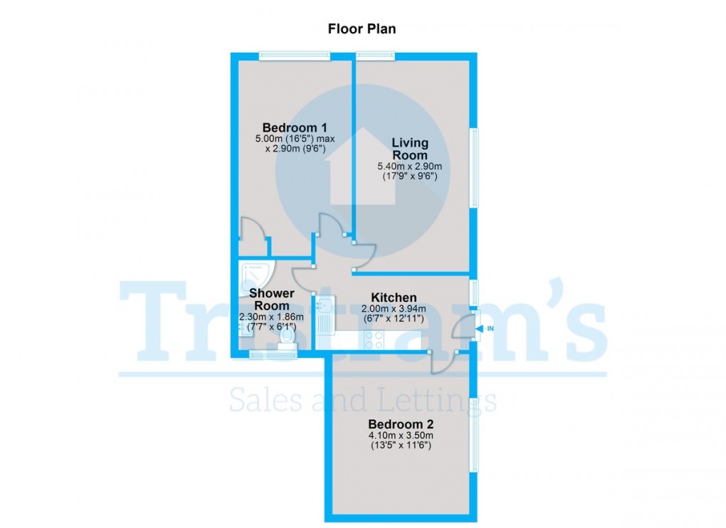 Floorplan for Derby Road, Beeston