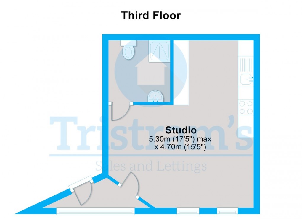 Floorplan for Clinton Street West, City Centre