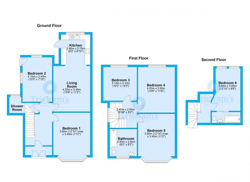 Floorplan for Derby Road, Lenton