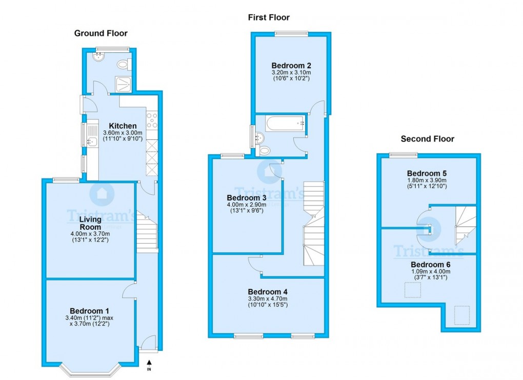 Floorplan for Faraday Road, Lenton