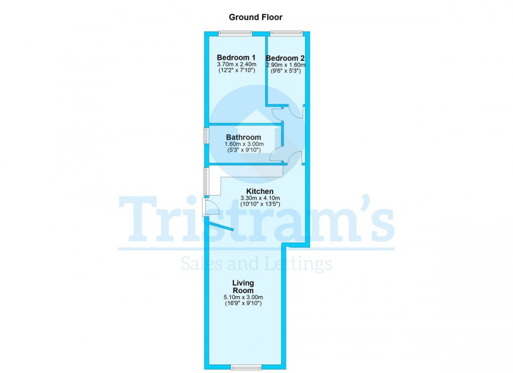 Floorplan for Harrison Street, Derby