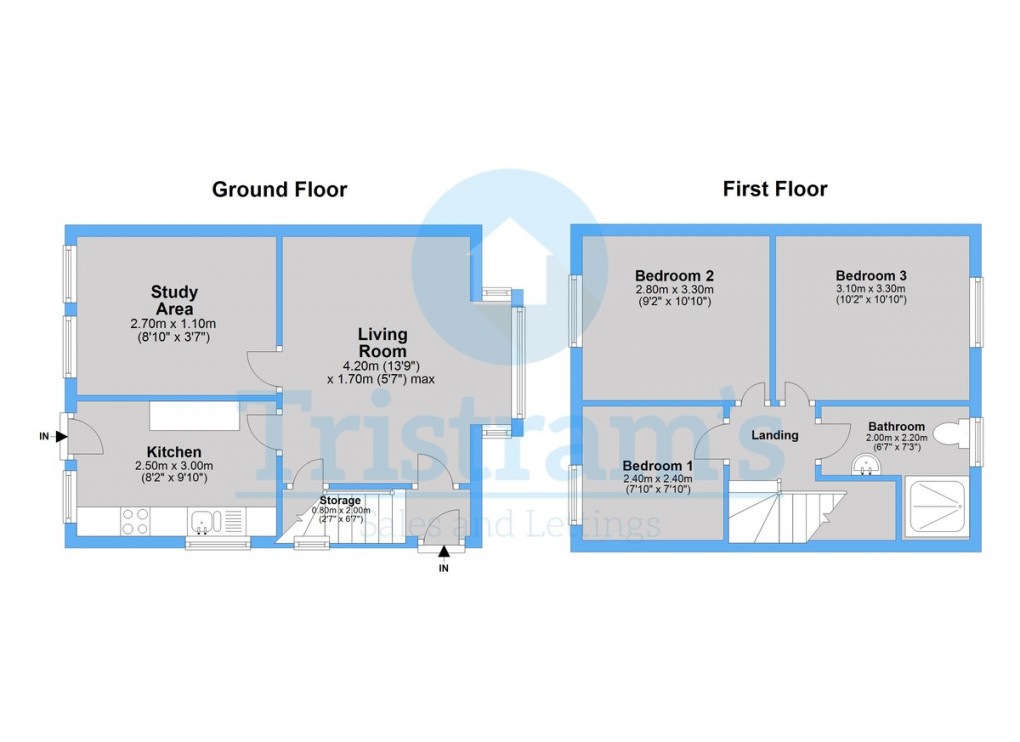 Floorplan for Ednaston Road, Dunkirk