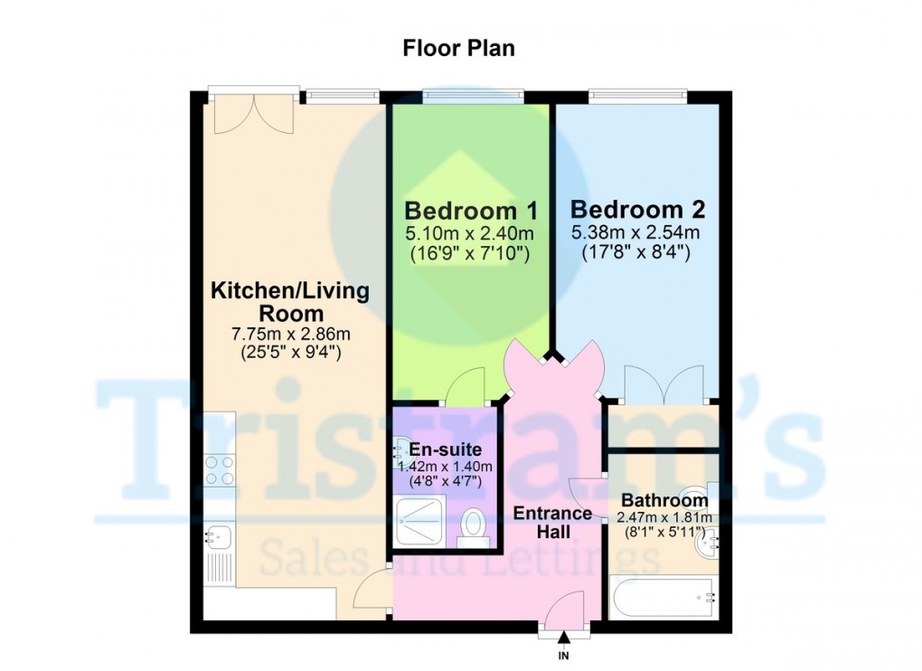 Floorplan for The Atrium Plaza, Waterfront Plaza, City Centre