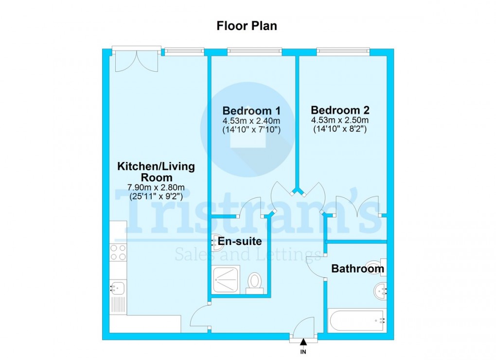 Floorplan for Waterfront Plaza, City Centre