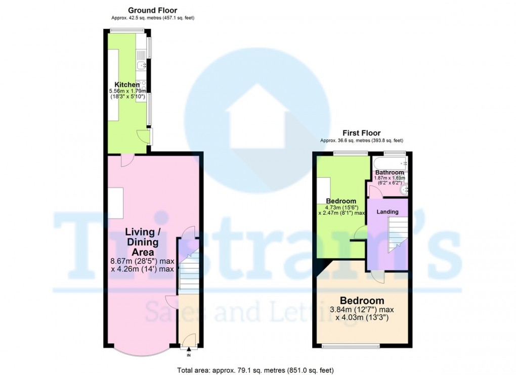 Floorplan for West Bridgford, Nottingham