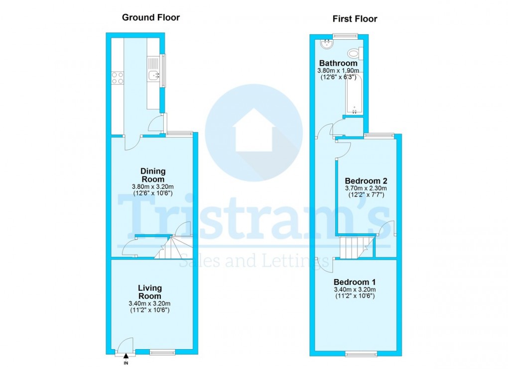 Floorplan for Isandula Road, Nottingham