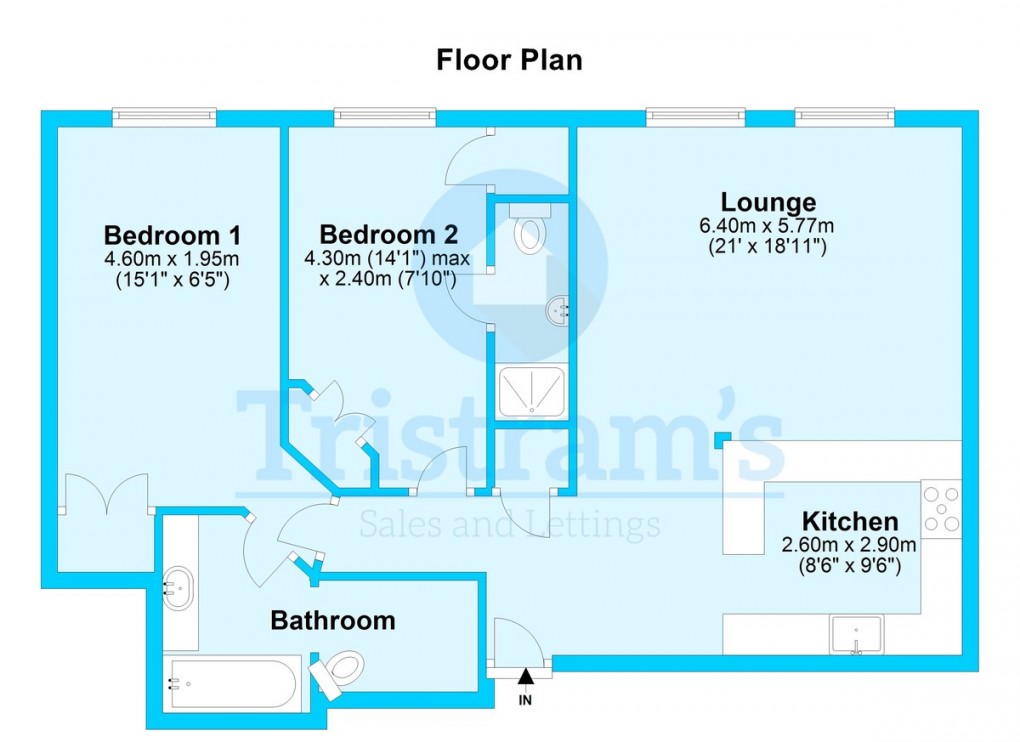 Floorplan for Hollow Stone, City Centre