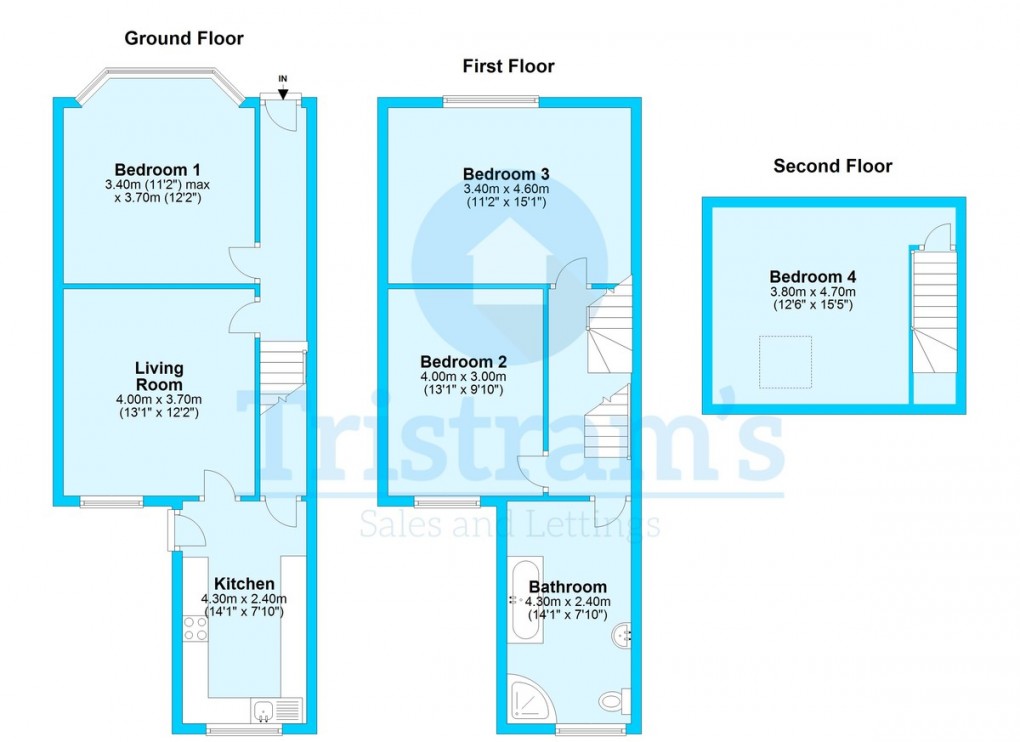 Floorplan for Wordsworth Road, West Bridgford