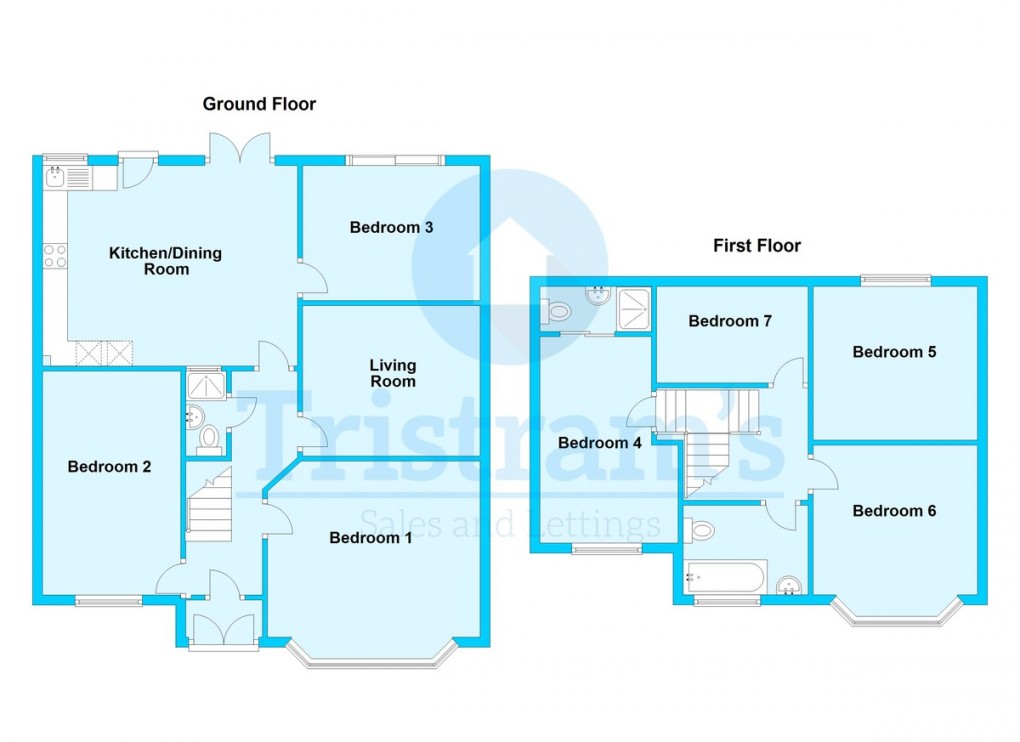 Floorplan for Abbey Road, Beeston