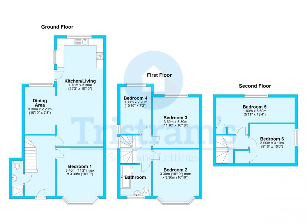 Floorplan for Greenfield Street, Dunkirk