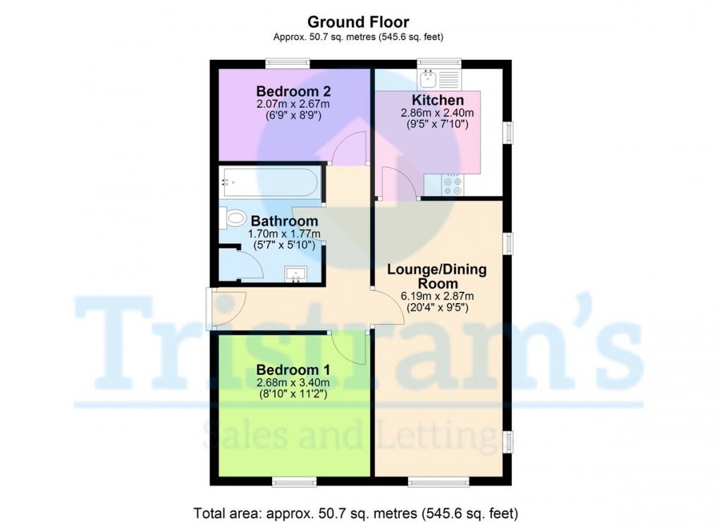 Floorplan for Tonnelier Road, Dunkirk