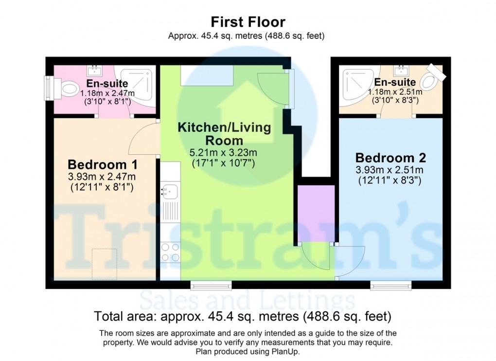 Floorplan for Church Street, Lenton