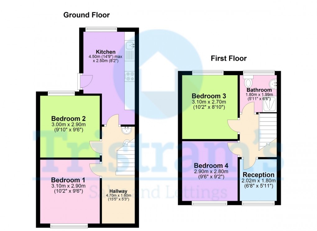 Floorplan for City Road, Beeston