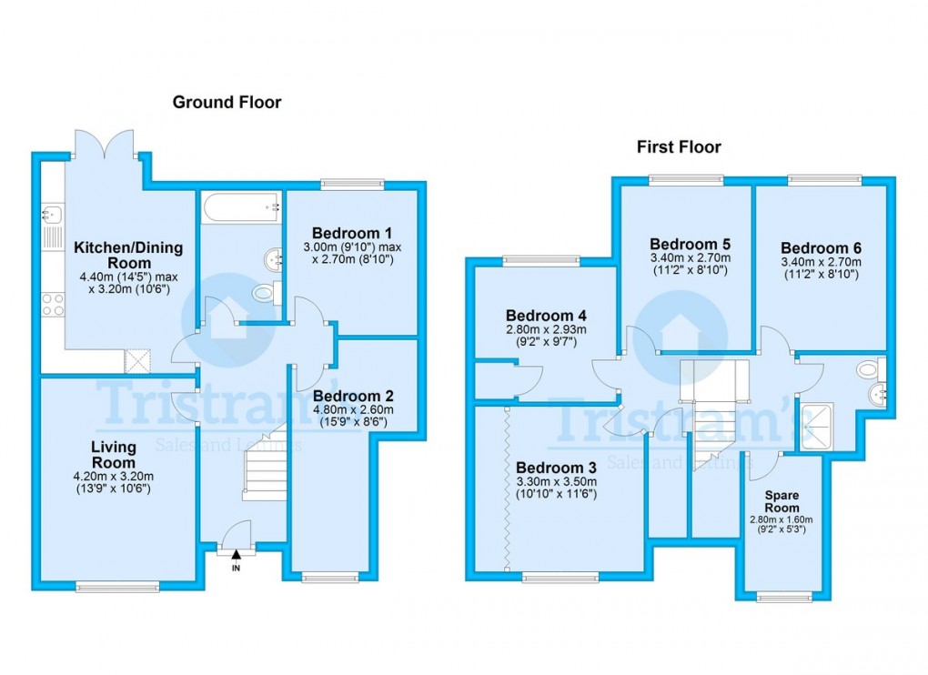 Floorplan for Woodside Road, Beeston