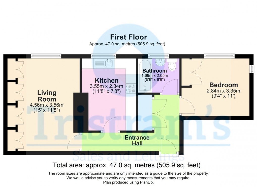 Floorplan for The Covent, College Street, Nottingham