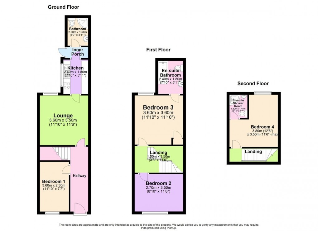 Floorplan for Cloister Street, Lenton