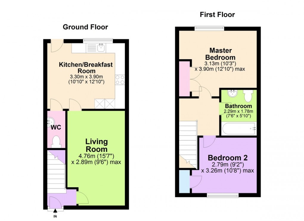 Floorplan for Newbury Gardens , Radcliffe On Trent