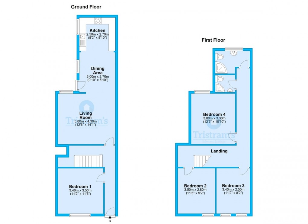 Floorplan for Wild Street, City Centre