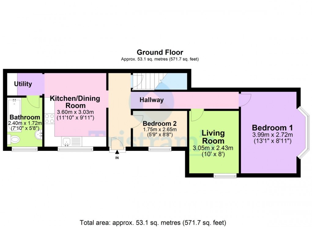 Floorplan for Tennyson Street, Arboretum