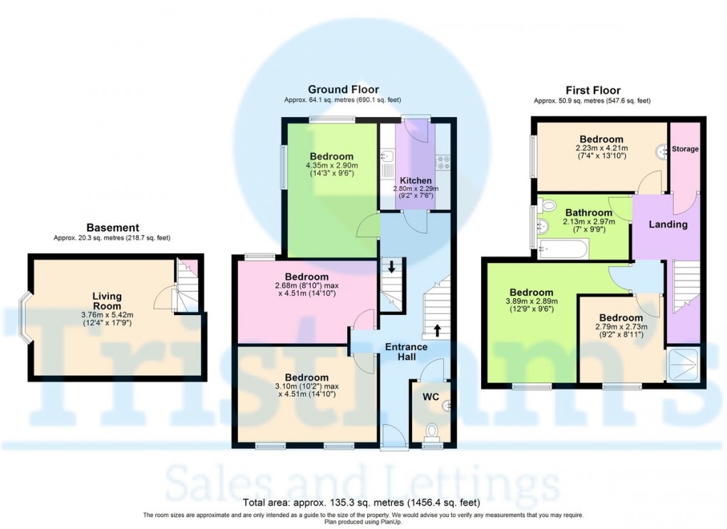 Floorplan for Ashbourne Street, Lenton