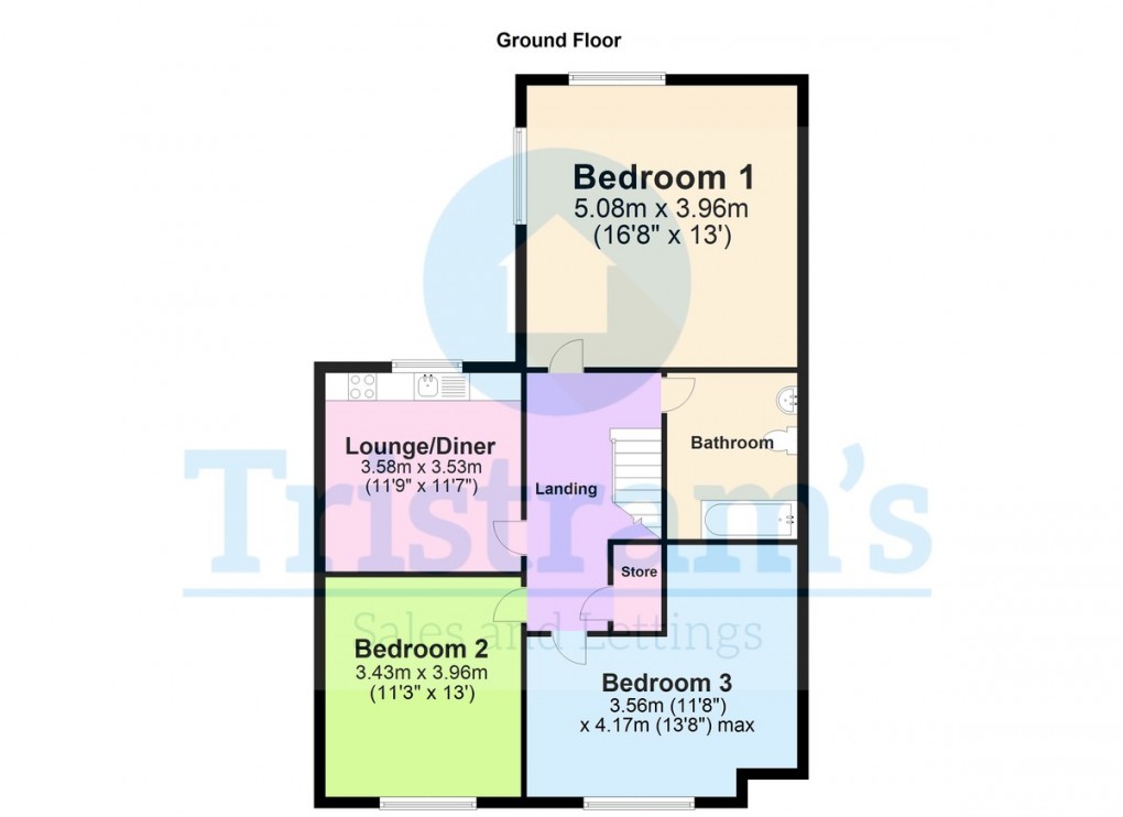 Floorplan for Colville Street, Arboretum