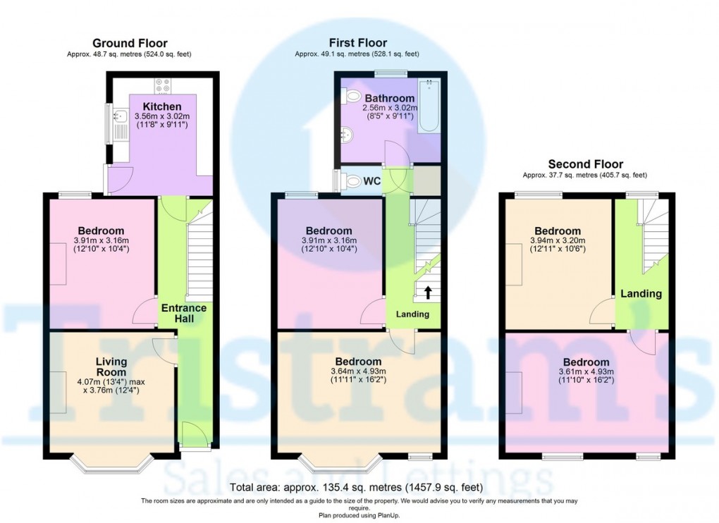 Floorplan for Noel Street, Forest Fields