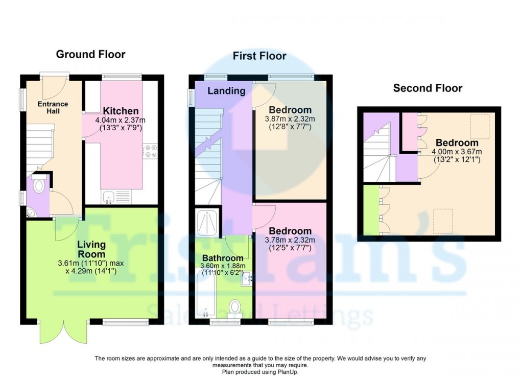 Floorplan for New Lawn Road, Ilkeston