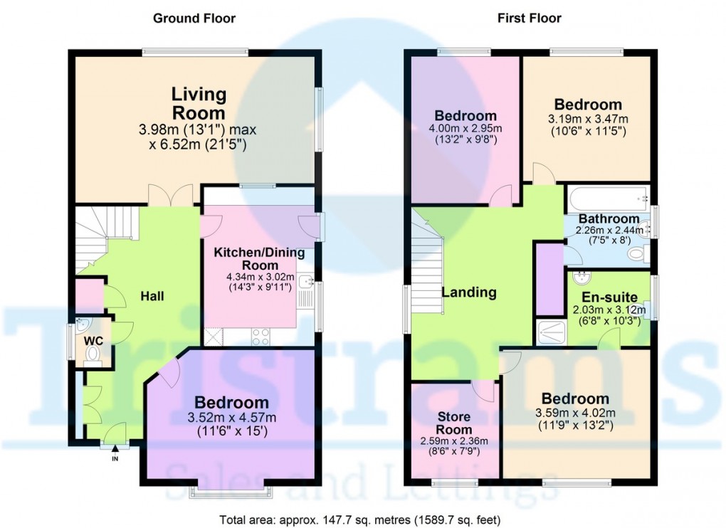 Floorplan for Wollaton Road, Wollaton