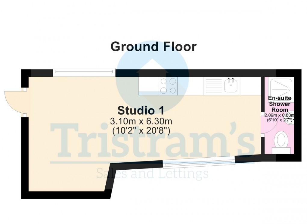 Floorplan for Norwood Road, Radford