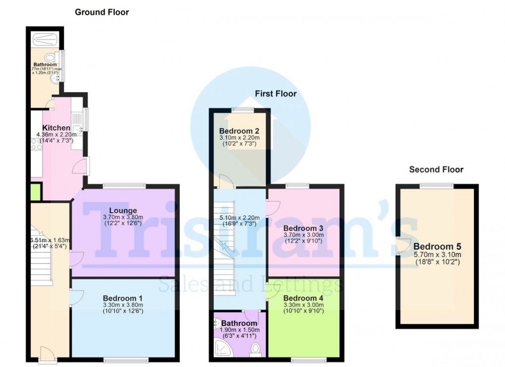 Floorplan for Watkin Street, City Centre