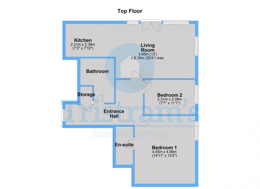 Floorplan for Lexington Place, CIty Centre