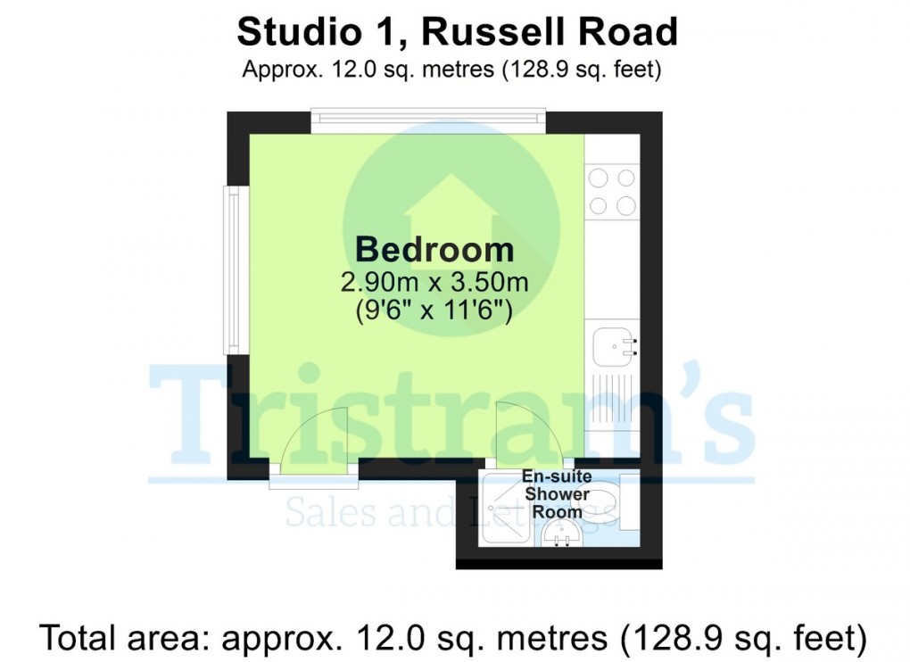 Floorplan for Russell Road, Forest Fields