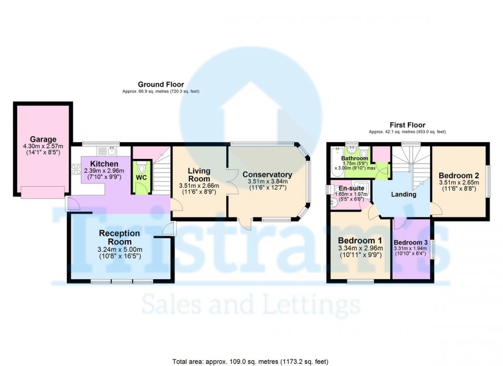 Floorplan for Castle Court, Derby