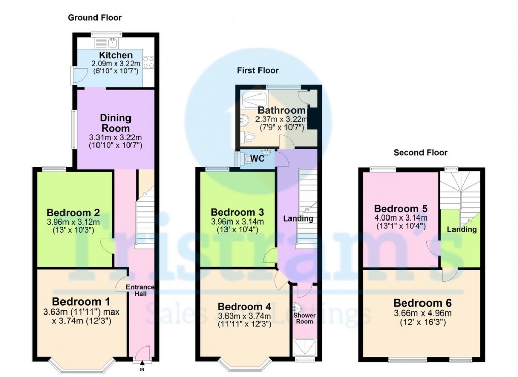 Floorplan for Wilford Grove, The Meadows