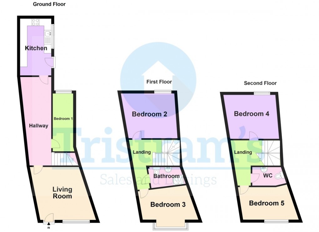 Floorplan for Peveril Street, Radford