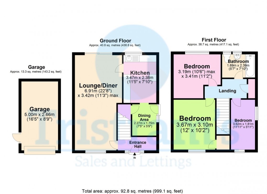 Floorplan for Summerwood Lane, Clifton