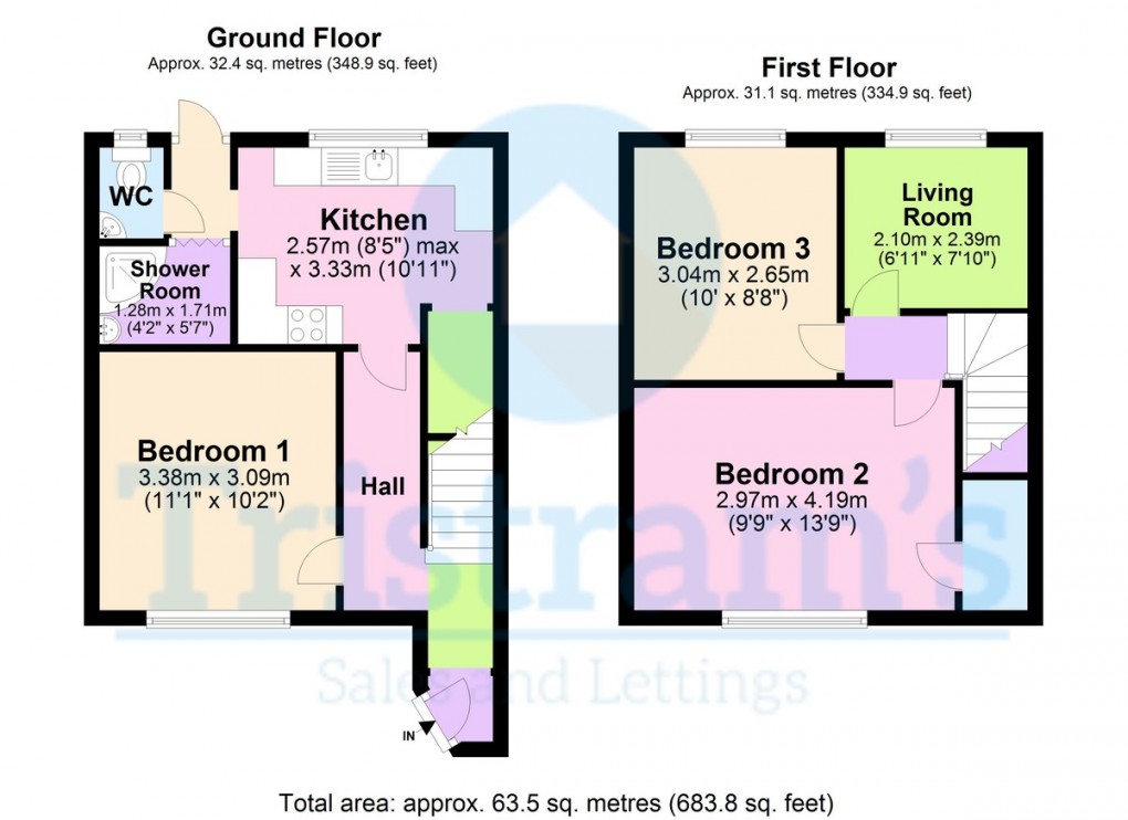 Floorplan for Anslow Avenue, Beeston